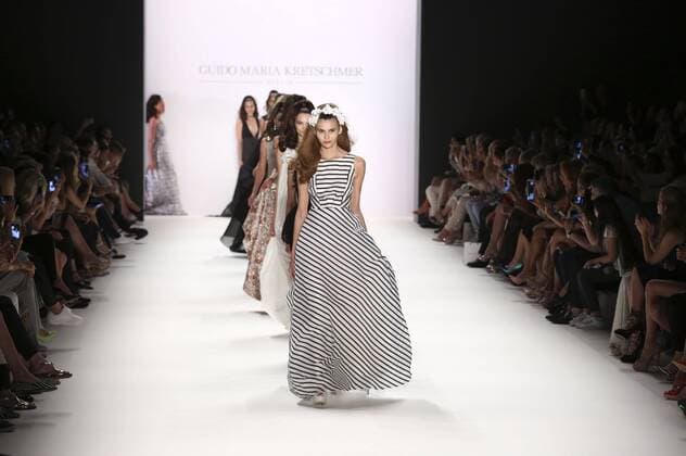 Models bei der Guido Maria Kretschmer Fashion Show auf der Mercedes-Benz Fashion Week Berlin Spring Summer 2017. Berlin, 29.06.2016 Foto:xS.xGabschx xFuturexImage