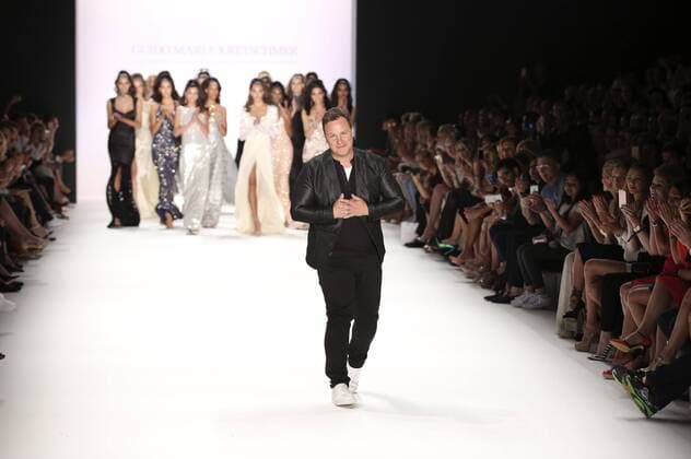 Guido Maria Kretschmer mit Models bei der Guido Maria Kretschmer Fashion Show auf der Mercedes-Benz Fashion Week Berlin Spring Summer 2017. Berlin, 29.06.2016 Foto:xS.xGabschx xFuturexImage