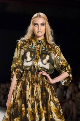 Berlin Fashion Week - Rebekka Ruetz Modenschau June 29, 2016 - Berlin, Germany - A model walks the runway at the Rebekka Ruetz show during the Mercedes-Benz Fashion Week Berlin Spring Summer 2017 at Erika Hess Eisstadion in Berlin, Germany on June 29, 2016. Berlin Germany  - ZUMAn230