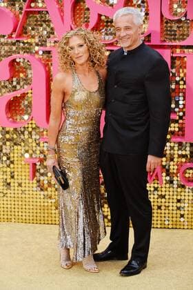 June 29, 2016 - London, London, UK - KELLY HOPPEN and JOHN GARDINER attend the ABSOLUTELY FABULOUS world film premiere. London, UK. London UK  - ZUMAl94_