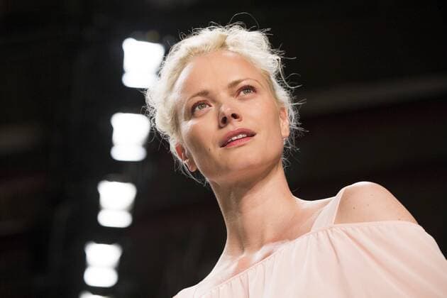 Berlin Fashion Week - Minx by Eva Lutz Modenschau June 29, 2016 - Berlin, Germany - Model Franziska Knuppe walks the runway at the Minx by Eva Lutz show during the Mercedes-Benz Fashion Week Berlin Spring Summer 2017 at Erika Hess Eisstadion in Berlin, Germany on June 29, 2016. Berlin Germany  - ZUMAn230