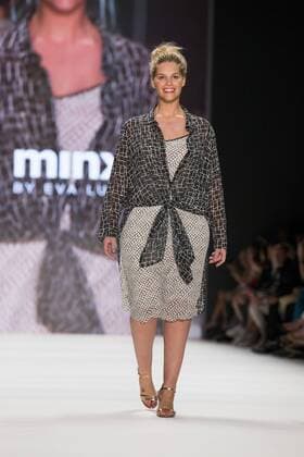 Berlin Fashion Week - Minx by Eva Lutz Modenschau June 29, 2016 - Berlin, Germany - A model walks the runway at the Minx by Eva Lutz show during the Mercedes-Benz Fashion Week Berlin Spring Summer 2017 at Erika Hess Eisstadion in Berlin, Germany on June 29, 2016. Berlin Germany  - ZUMAn230