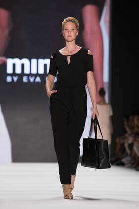 Berlin Fashion Week - Minx by Eva Lutz Modenschau June 29, 2016 - Berlin, Germany - A model walks the runway at the Minx by Eva Lutz show during the Mercedes-Benz Fashion Week Berlin Spring Summer 2017 at Erika Hess Eisstadion in Berlin, Germany on June 29, 2016. Berlin Germany  - ZUMAn230