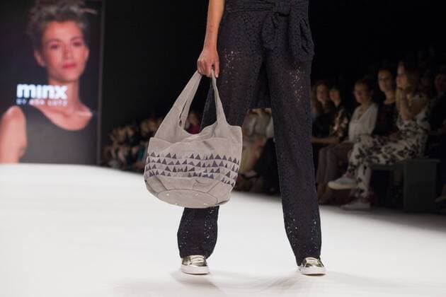 Berlin Fashion Week - Minx by Eva Lutz Modenschau June 29, 2016 - Berlin, Germany - A model walks the runway (detail) at the Minx by Eva Lutz show during the Mercedes-Benz Fashion Week Berlin Spring Summer 2017 at Erika Hess Eisstadion in Berlin, Germany on June 29, 2016. Berlin Germany  - ZUMAn230