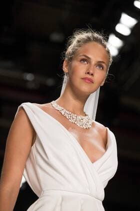 Berlin Fashion Week - Minx by Eva Lutz Modenschau June 29, 2016 - Berlin, Germany - A model walks the runway at the Minx by Eva Lutz show during the Mercedes-Benz Fashion Week Berlin Spring Summer 2017 at Erika Hess Eisstadion in Berlin, Germany on June 29, 2016. Berlin Germany  - ZUMAn230