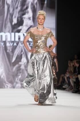 Berlin Fashion Week - Minx by Eva Lutz Modenschau June 29, 2016 - Berlin, Germany - Model Franziska Knuppe walks the runway at the Minx by Eva Lutz show during the Mercedes-Benz Fashion Week Berlin Spring Summer 2017 at Erika Hess Eisstadion in Berlin, Germany on June 29, 2016. Berlin Germany  - ZUMAn230