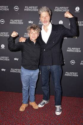 Volker Zack Michalowski und Rufus Beck bei der Premiere von König Laurin mit der 16. Verleihung des Kinder-Medien-Preises Der Weisse Elefant auf dem 34. Filmfest München 2016 im Festivalzentrum Gasteig. München, 29.06.2016 Foto:xP.xSchönbergerx xFuturexImage