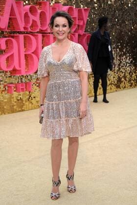 English actress Julie Sawalha attending the Absolutely Fabulous world premiere in London s Odeon Cinema, Leicester Square. JUNE 29th 2016  TSTx162075