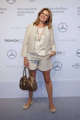 Maren Gilzer - Ankunft zur Minx by Eva Lutz Fashion-Show im Rahmen der Mercedes-Benz Fashion Week Berlin Spring Summer 2017 im Erika-Hess-Eisstadion in Berlin am 29.06.2016. Mercedes-Benz Fashion Week Berlin Spring Summer 2017