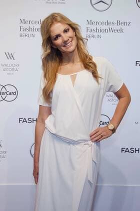Kerstin Linnartz - Ankunft zur Minx by Eva Lutz Fashion-Show im Rahmen der Mercedes-Benz Fashion Week Berlin Spring Summer 2017 im Erika-Hess-Eisstadion in Berlin am 29.06.2016. Mercedes-Benz Fashion Week Berlin Spring Summer 2017