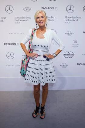 Marion Fedder - Ankunft zur Minx by Eva Lutz Fashion-Show im Rahmen der Mercedes-Benz Fashion Week Berlin Spring Summer 2017 im Erika-Hess-Eisstadion in Berlin am 29.06.2016. Mercedes-Benz Fashion Week Berlin Spring Summer 2017
