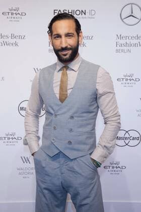 Massimo Sinató - Ankunft zur Minx by Eva Lutz Fashion-Show im Rahmen der Mercedes-Benz Fashion Week Berlin Spring Summer 2017 im Erika-Hess-Eisstadion in Berlin am 29.06.2016. Mercedes-Benz Fashion Week Berlin Spring Summer 2017