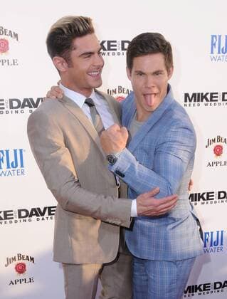 June 29, 2016 - Hollywood, CA, United States - 29 June 2016 - Hollywood. Zac Efron, Adam Devine. Arrivals for the Premiere Of 20th Century Fox s Mike And Dave Need Wedding Dates held at Cinerama Dome at ArcLight Hollywood. Photo Credit: Hollywood United States - ZUMAa123
