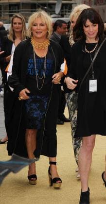 English actress Jennifer Saunders attending the Absolutely Fabulous world premiere in London s Odeon Cinema, Leicester Square. JUNE 29th 2016  MESx162076
