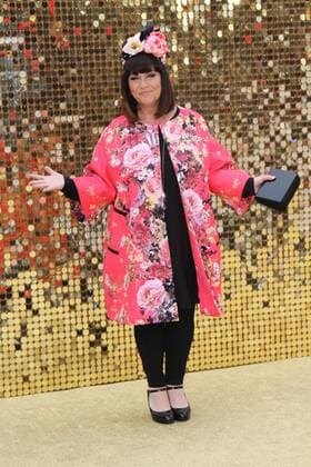 English comedian Dawn French attending the Absolutely Fabulous world premiere in London s Odeon Cinema, Leicester Square. JUNE 29th 2016  MESx162076