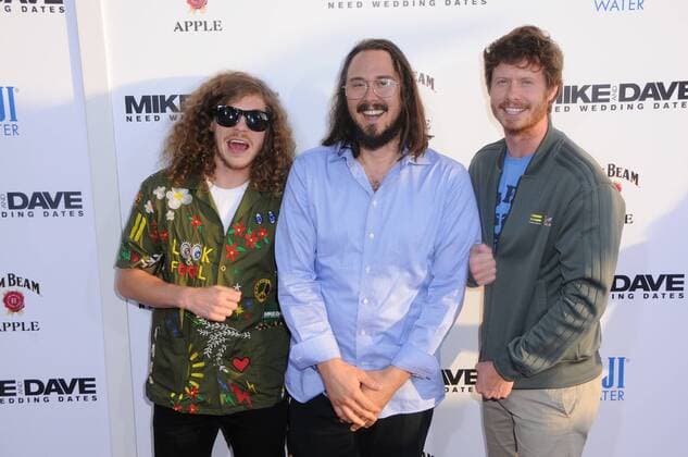 June 29, 2016 - Hollywood, CA, United States - 29 June 2016 - Hollywood. Blake Anderson, Kyle Newacheck, Anders Holm. Arrivals for the Premiere Of 20th Century Fox s Mike And Dave Need Wedding Dates held at Cinerama Dome at ArcLight Hollywood. Photo Credit: Hollywood United States - ZUMAa123