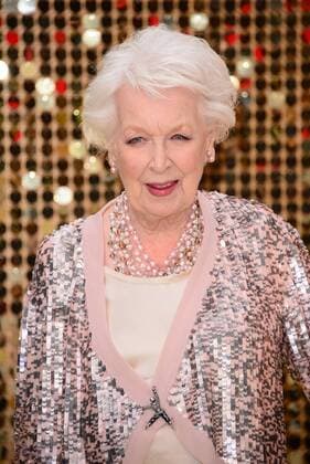 . 29 06 2016. London, United Kingdom. June Whitfield attends the Absolutely Fabulous: The Movie - World Film Premier.  xChrisxJosephx xi-Imagesx IIM-13009-0038
