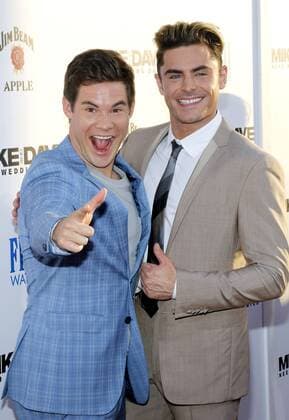 Adam DeVine und Zac Efron bei der Mike and Dave Need Wedding Dates Kino Premiere am 29.06.2016 in Los Angeles Mike and Dave Need Wedding Dates Kinopremiere in Los Angeles, 2016 
