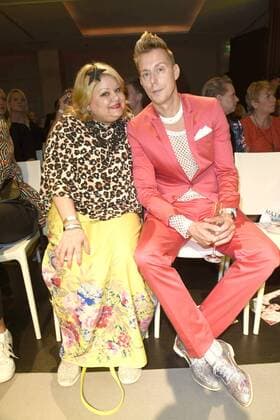 Betty Amrhein mit Begleitung bei der Matthias Maus Mbrilliant Fashion Night auf der Mercedes-Benz Fashion Week Berlin Spring Summer 2017. Berlin, 29.06.2016 Foto:xFredericx xFuturexImage