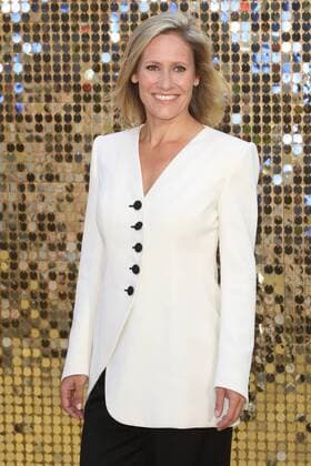 Absolutely Fabulous: The Movie Premiere London.UK. Sophie Raworth at the Absolutely Fabulous: The Movie, World Premiere at the Odeon Leicester Square. 29th June 2016. LMK73-60777-300616. 