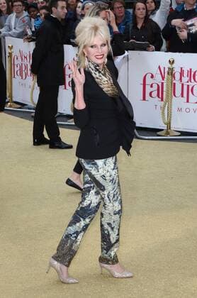 Absolutely Fabulous: The Movie Premiere London.UK. Joanna Lumley at the Absolutely Fabulous: The Movie, World Premiere at the Odeon Leicester Square. 29th June 2016. LMK73-60777-300616. 