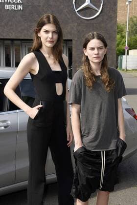 Berlin Fashion Week - Eliot Sumner Lucie von Alten und Eliot Sumner beim Mercedes-Benz Fashion Talk auf der Mercedes-Benz Fashion Week Berlin Spring Summer 2017. Berlin, 30.06.2016 Foto:xFredericx xFuturexImage