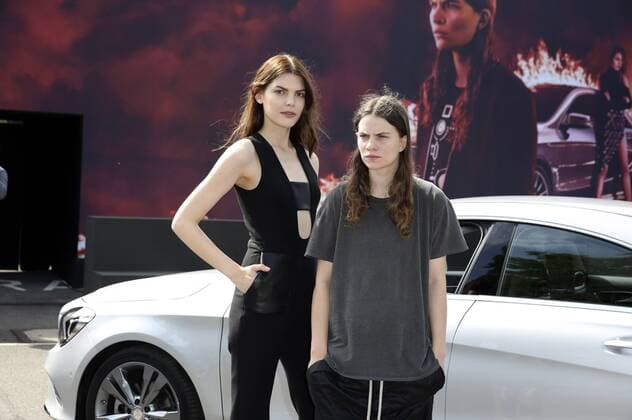 Berlin Fashion Week - Eliot Sumner Lucie von Alten und Eliot Sumner beim Mercedes-Benz Fashion Talk auf der Mercedes-Benz Fashion Week Berlin Spring Summer 2017. Berlin, 30.06.2016 Foto:xS.xGabschx xFuturexImage