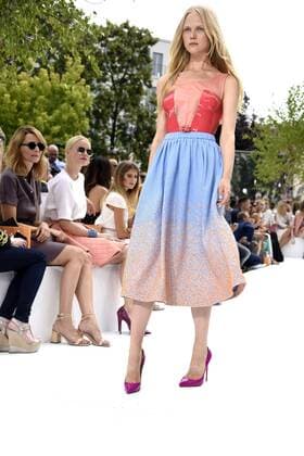 Model bei der Marina Hoermanseder Fashion Show auf der Mercedes-Benz Fashion Week Berlin Spring Summer 2017. Berlin, 30.06.2016 Foto:xFredericx xFuturexImage