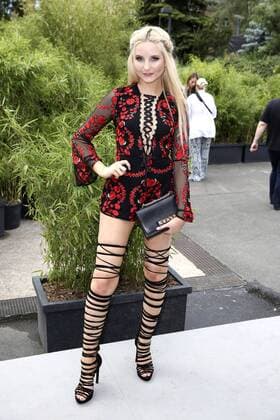 Anna Hiltrop bei der Dimitri Fashion Show auf der Mercedes-Benz Fashion Week Berlin Spring Summer 2017. Berlin, 30.06.2016 Foto:xS.xGabschx xFuturexImage
