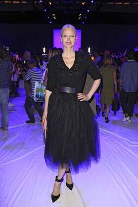 Franziska Knuppe bei der Dimitri Fashion Show auf der Mercedes-Benz Fashion Week Berlin Spring Summer 2017. Berlin, 30.06.2016 Foto:xS.xGabschx xFuturexImage