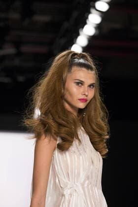 June 29, 2016 - Berlin, Germany - A model walks the runway at the Guido Maria Kretschmer show during the Mercedes-Benz Fashion Week Berlin Spring Summer 2017 at Erika Hess Eisstadion in Berlin, Germany on June 29, 2016. Berlin Germany  - ZUMAn230