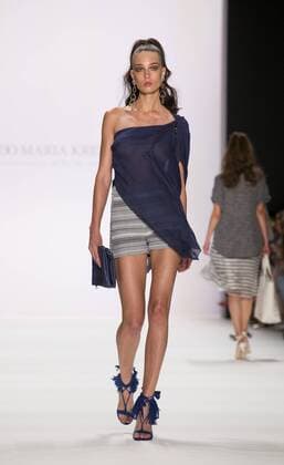 June 29, 2016 - Berlin, Germany - A model walks the runway at the Guido Maria Kretschmer show during the Mercedes-Benz Fashion Week Berlin Spring Summer 2017 at Erika Hess Eisstadion in Berlin, Germany on June 29, 2016. Berlin Germany  - ZUMAn230