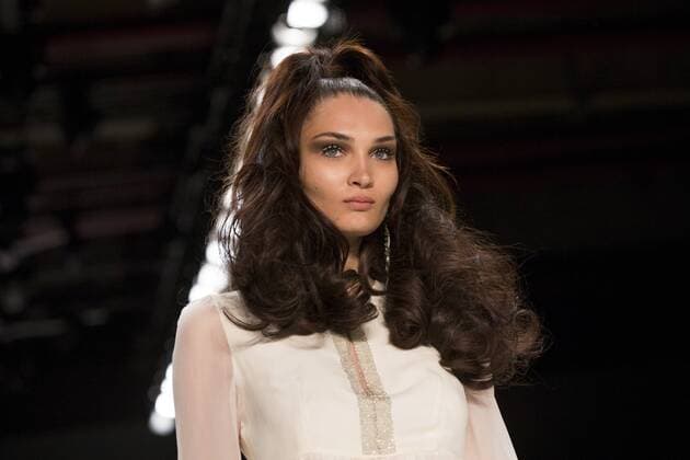June 29, 2016 - Berlin, Germany - A model walks the runway at the Guido Maria Kretschmer show during the Mercedes-Benz Fashion Week Berlin Spring Summer 2017 at Erika Hess Eisstadion in Berlin, Germany on June 29, 2016. Berlin Germany  - ZUMAn230