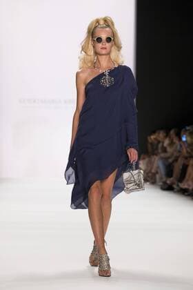 June 29, 2016 - Berlin, Germany - A model walks the runway at the Guido Maria Kretschmer show during the Mercedes-Benz Fashion Week Berlin Spring Summer 2017 at Erika Hess Eisstadion in Berlin, Germany on June 29, 2016. Berlin Germany  - ZUMAn230