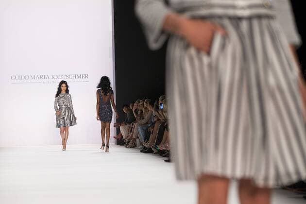 June 29, 2016 - Berlin, Germany - A model walks the runway (detail) at the Guido Maria Kretschmer show during the Mercedes-Benz Fashion Week Berlin Spring Summer 2017 at Erika Hess Eisstadion in Berlin, Germany on June 29, 2016. Berlin Germany  - ZUMAn230