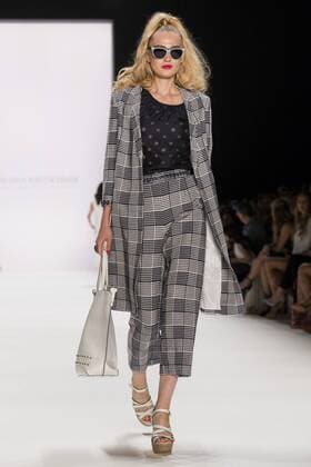 June 29, 2016 - Berlin, Germany - A model walks the runway at the Guido Maria Kretschmer show during the Mercedes-Benz Fashion Week Berlin Spring Summer 2017 at Erika Hess Eisstadion in Berlin, Germany on June 29, 2016. Berlin Germany  - ZUMAn230