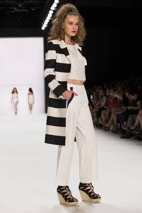 June 29, 2016 - Berlin, Germany - A model walks the runway at the Guido Maria Kretschmer show during the Mercedes-Benz Fashion Week Berlin Spring Summer 2017 at Erika Hess Eisstadion in Berlin, Germany on June 29, 2016. Berlin Germany  - ZUMAn230