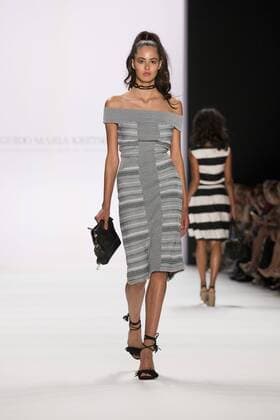 June 29, 2016 - Berlin, Germany - A model walks the runway at the Guido Maria Kretschmer show during the Mercedes-Benz Fashion Week Berlin Spring Summer 2017 at Erika Hess Eisstadion in Berlin, Germany on June 29, 2016. Berlin Germany  - ZUMAn230