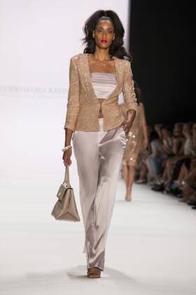 June 29, 2016 - Berlin, Germany - A model walks the runway at the Guido Maria Kretschmer show during the Mercedes-Benz Fashion Week Berlin Spring Summer 2017 at Erika Hess Eisstadion in Berlin, Germany on June 29, 2016. Berlin Germany  - ZUMAn230