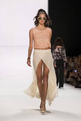 June 29, 2016 - Berlin, Germany - A model walks the runway at the Guido Maria Kretschmer show during the Mercedes-Benz Fashion Week Berlin Spring Summer 2017 at Erika Hess Eisstadion in Berlin, Germany on June 29, 2016. Berlin Germany  - ZUMAn230