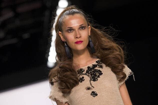 June 29, 2016 - Berlin, Germany - A model walks the runway at the Guido Maria Kretschmer show during the Mercedes-Benz Fashion Week Berlin Spring Summer 2017 at Erika Hess Eisstadion in Berlin, Germany on June 29, 2016. Berlin Germany  - ZUMAn230