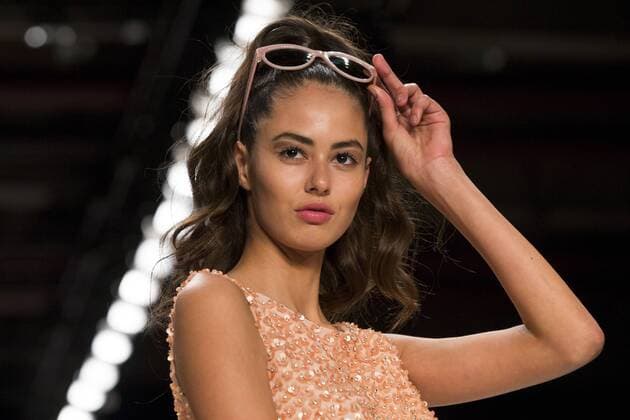 June 29, 2016 - Berlin, Germany - A model walks the runway at the Guido Maria Kretschmer show during the Mercedes-Benz Fashion Week Berlin Spring Summer 2017 at Erika Hess Eisstadion in Berlin, Germany on June 29, 2016. Berlin Germany  - ZUMAn230