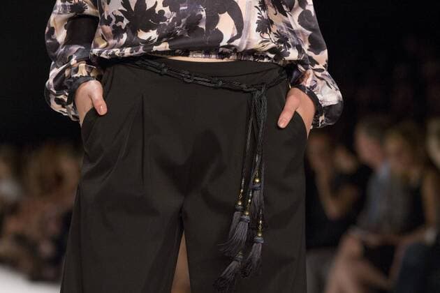 June 29, 2016 - Berlin, Germany - A model walks the runway (detail) at the Guido Maria Kretschmer show during the Mercedes-Benz Fashion Week Berlin Spring Summer 2017 at Erika Hess Eisstadion in Berlin, Germany on June 29, 2016. Berlin Germany  - ZUMAn230