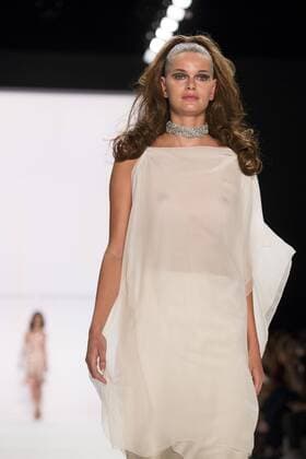 June 29, 2016 - Berlin, Germany - A model walks the runway at the Guido Maria Kretschmer show during the Mercedes-Benz Fashion Week Berlin Spring Summer 2017 at Erika Hess Eisstadion in Berlin, Germany on June 29, 2016. Berlin Germany  - ZUMAn230