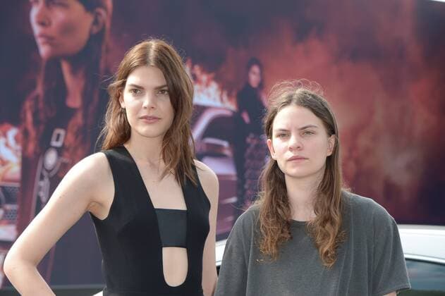 Lucie Von Alten, Eliot Sumner (Tochter von Sting) MBFW- Fashion Week im Erika-Hess Stadion, Berlin.