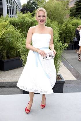 Nova Meierhenrich bei der Lena Hoschek Fashion Show auf der Mercedes-Benz Fashion Week Berlin Spring Summer 2017. Berlin, 30.06.2016 Foto:xS.xGabschx xFuturexImage