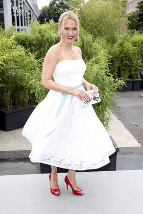 Nova Meierhenrich bei der Lena Hoschek Fashion Show auf der Mercedes-Benz Fashion Week Berlin Spring Summer 2017. Berlin, 30.06.2016 Foto:xS.xGabschx xFuturexImage