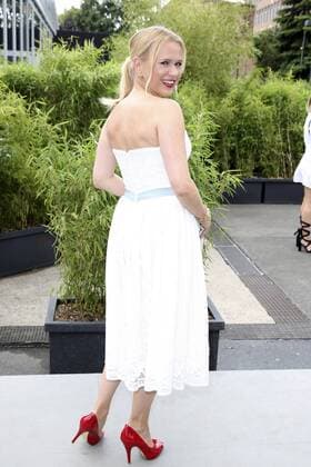 Nova Meierhenrich bei der Lena Hoschek Fashion Show auf der Mercedes-Benz Fashion Week Berlin Spring Summer 2017. Berlin, 30.06.2016 Foto:xS.xGabschx xFuturexImage
