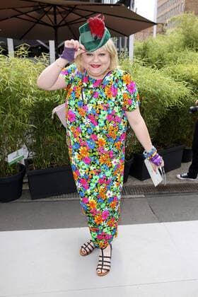 Betty Amrhein bei der Lena Hoschek Fashion Show auf der Mercedes-Benz Fashion Week Berlin Spring Summer 2017. Berlin, 30.06.2016 Foto:xS.xGabschx xFuturexImage