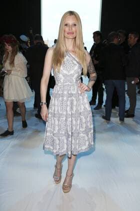 Mirja du Mont bei der Lena Hoschek Fashion Show auf der Mercedes-Benz Fashion Week Berlin Spring Summer 2017. Berlin, 30.06.2016 Foto:xS.xGabschx xFuturexImage